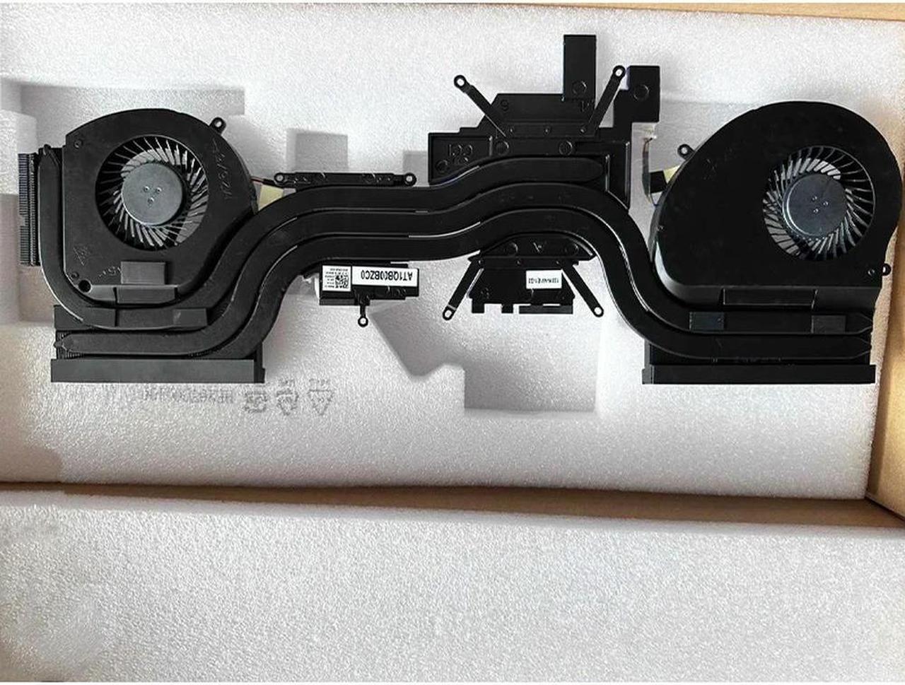 FOR Laptop Cooling Fan Heatsink FOR 17R4 0FRPY8 0KN13V AT1QB00BZS0 AT1QB00AZS0 CPU GPU Cooler Radiator