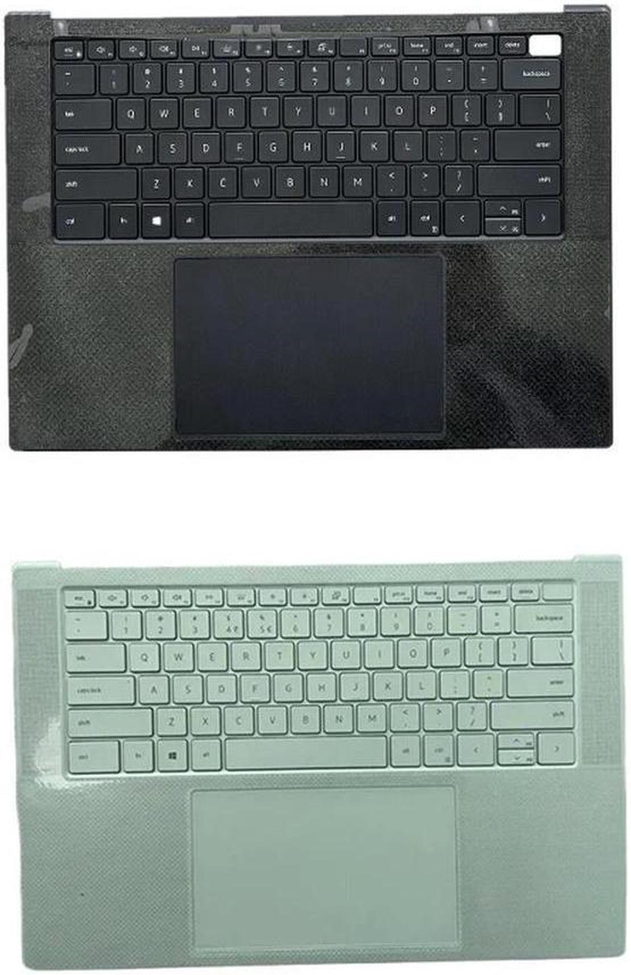 FOR XPS 15 9500 9510 5550 Upper Case Palmrest Cover Keyboard