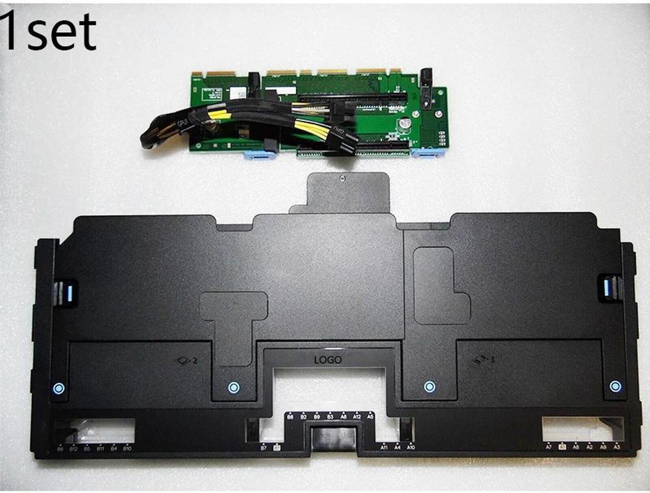 FOR SERVER R740 R740xd SHROUD RISER 1 GPU CABLE KIT RFFDP MDDTD With cable