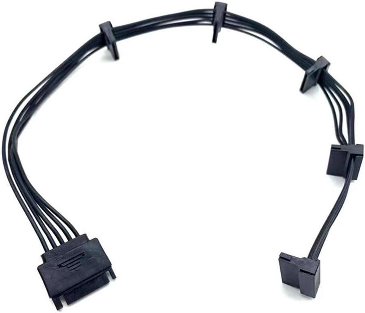 FOR SATA 15Pin 1 To 5 SATA Portable Hard Drive Power Line Hard Disk Power Expansion Cable