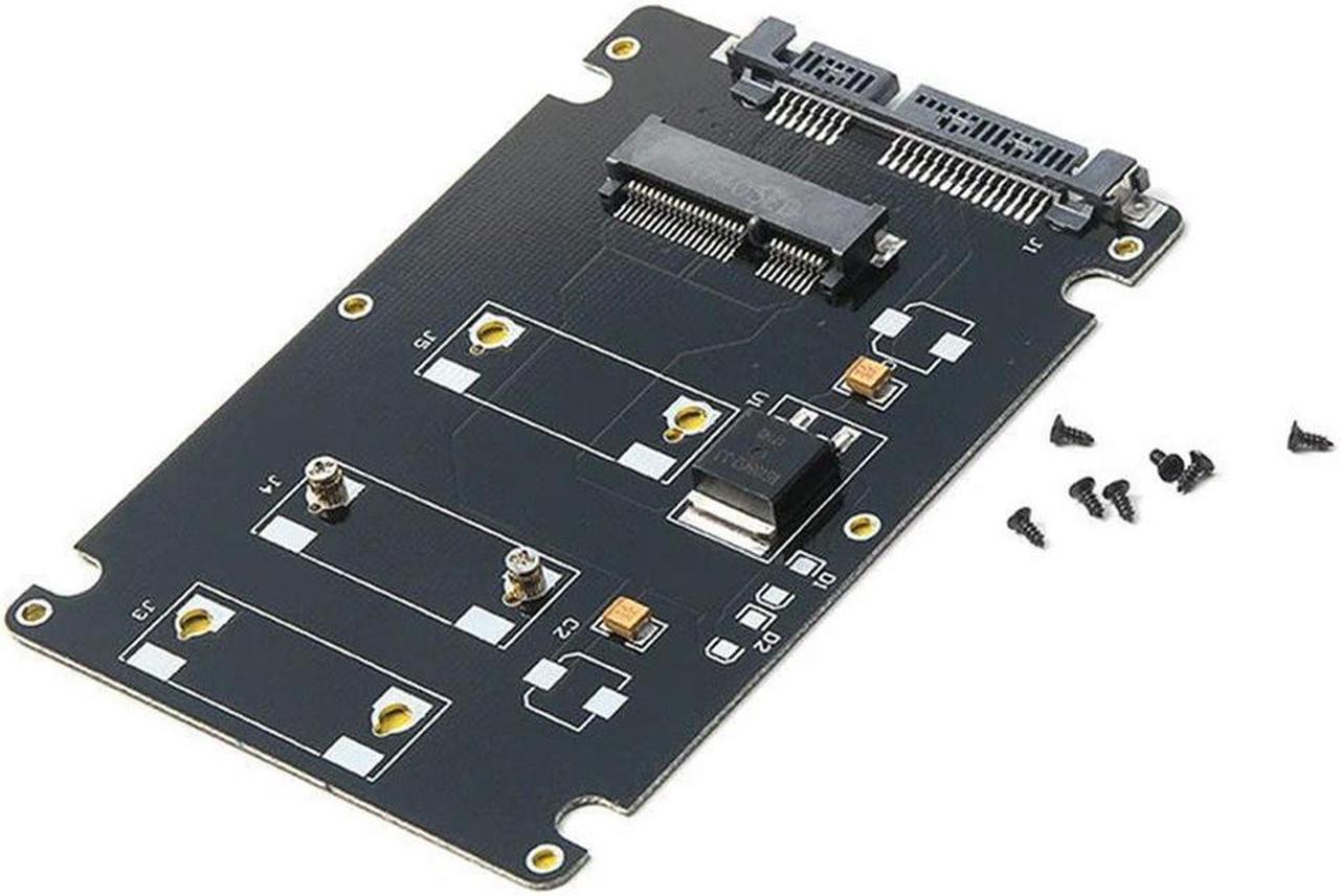 FOR Mini Pcie MSATA SSD To 2.5 Inch SATA3 Adapter Card