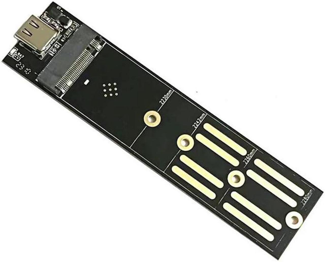 FOR M2 Solid-State Drive Adapter Nvme/Ngff Dual Protocol to USB 3.1 SATA PCIe External Reader Adapter Card