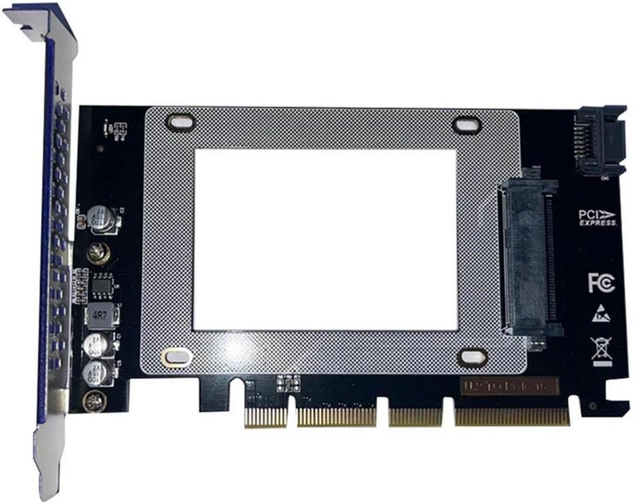 FOR PCIE 3.0 X4/X8/X16 To U.2 SFF-8639 Adapter U.2 To PCI-E Riser Card U.2 SSD SATA PCI Express Card For 2.5 Inch SATA HDD