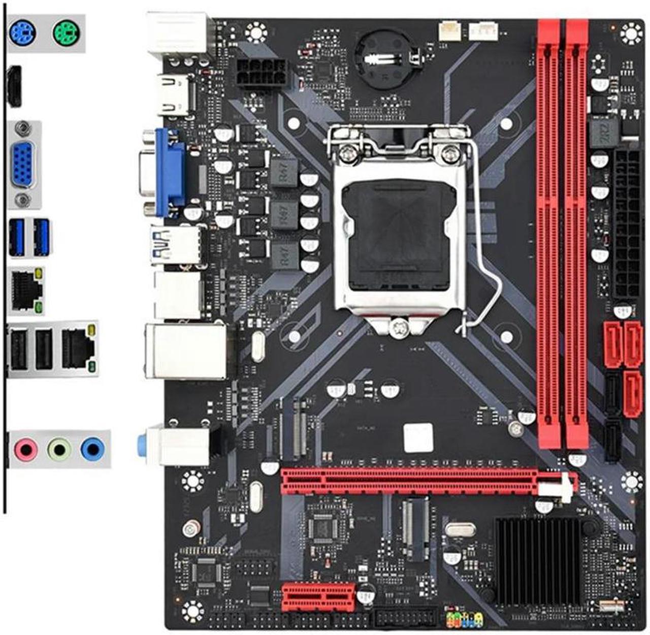 FOR B85M VHL Desktop Motherboard with 1X DDR3 1600MHz 8G RAM LGA 1155 for I3 I5 I7 CPU USB 3.0 SATA 3.0 Support Up to 16GB