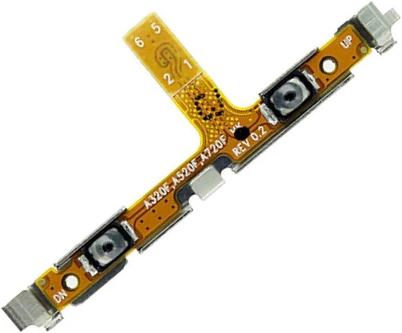 FOR Volume Button Flex Cable Ribbon Replacement For A3 2017 SM-A320 A5 2017 SM-A520 A7 2017 SM-A720