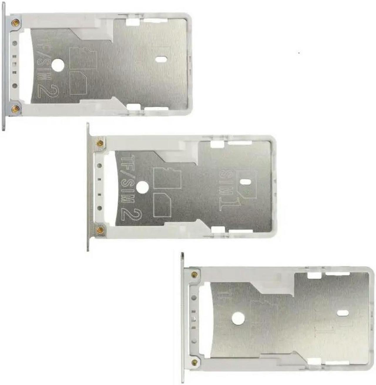 FOR Dual SIM Micro SD Card Tray Holder for Note 4X Gold Silver Grey