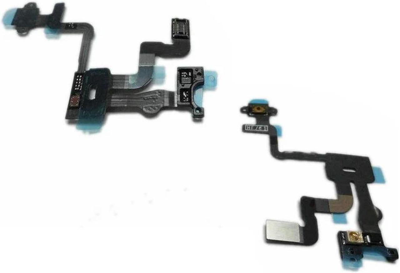 FOR Light Proximity Sensor Power Buton Flex Cable for 4S