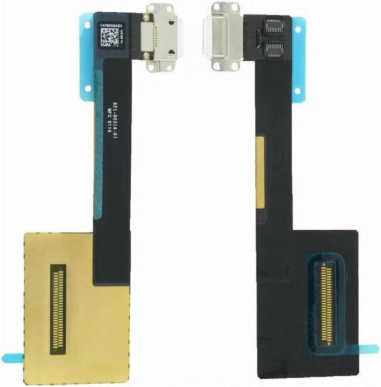 FOR Pro 9.7 Charge Charging Port Dock Connector Flex Cable Repair Part For Pro 9.7 A1673 A1674 A1675 White Grey