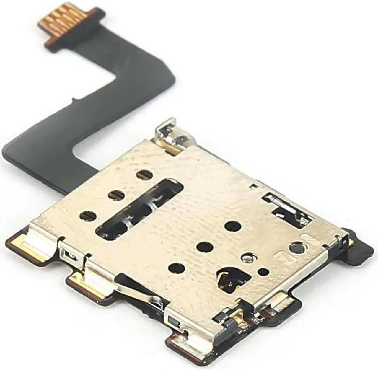 FOR SIM Card Reader Contact Slot With Flex Cable Ribbon Replacement Part For 10 M10