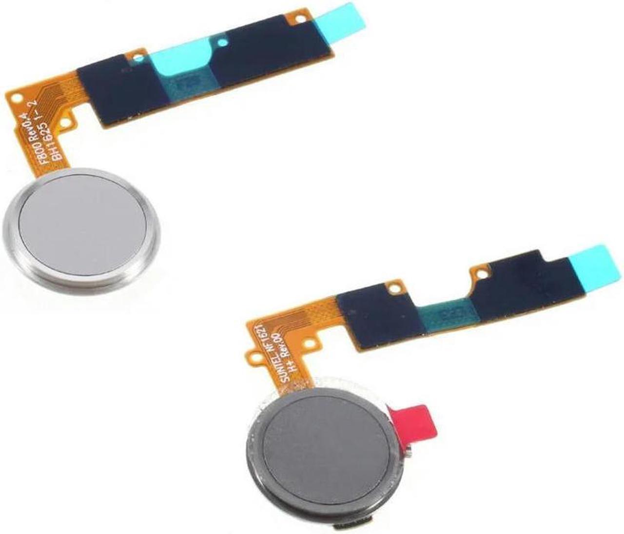 FOR V20 H910 Home Button Flex Cable with Fingerprint Sensor Replace Part Silver Grey