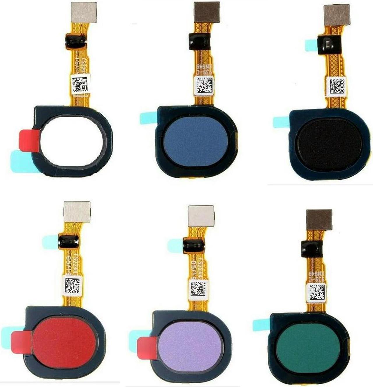 FOR For A11 A115 M11 Home Key Fingerprint Button Flex Cable Part Replacement Green White Black Blue Purple Red