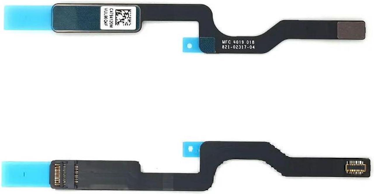 FOR For book Pro Touch Bar 16 A2141 2019 821-02317-04 Power Touch ID Button Flex Cable