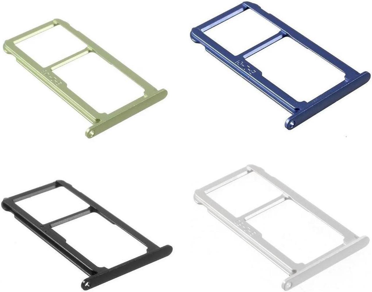 FOR 10pcs/lot Dual SIM MicroSD Card Tray Holder for P10