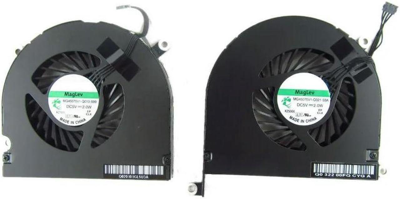 FOR Left And Right CPU Cooling Cooler Fan For book Pro 17 A1297 2009~2012