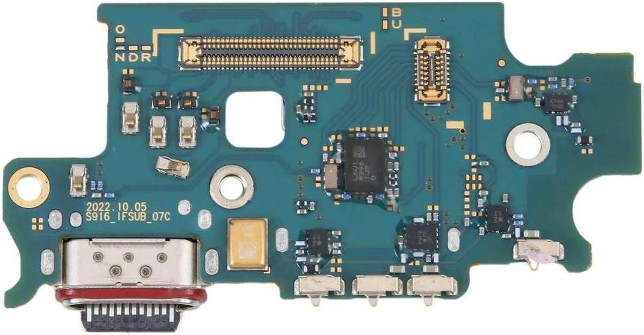 FOR S23+ SM-916 USB Charger Charging Port Dock Connector Board Flex Cable Repair Part