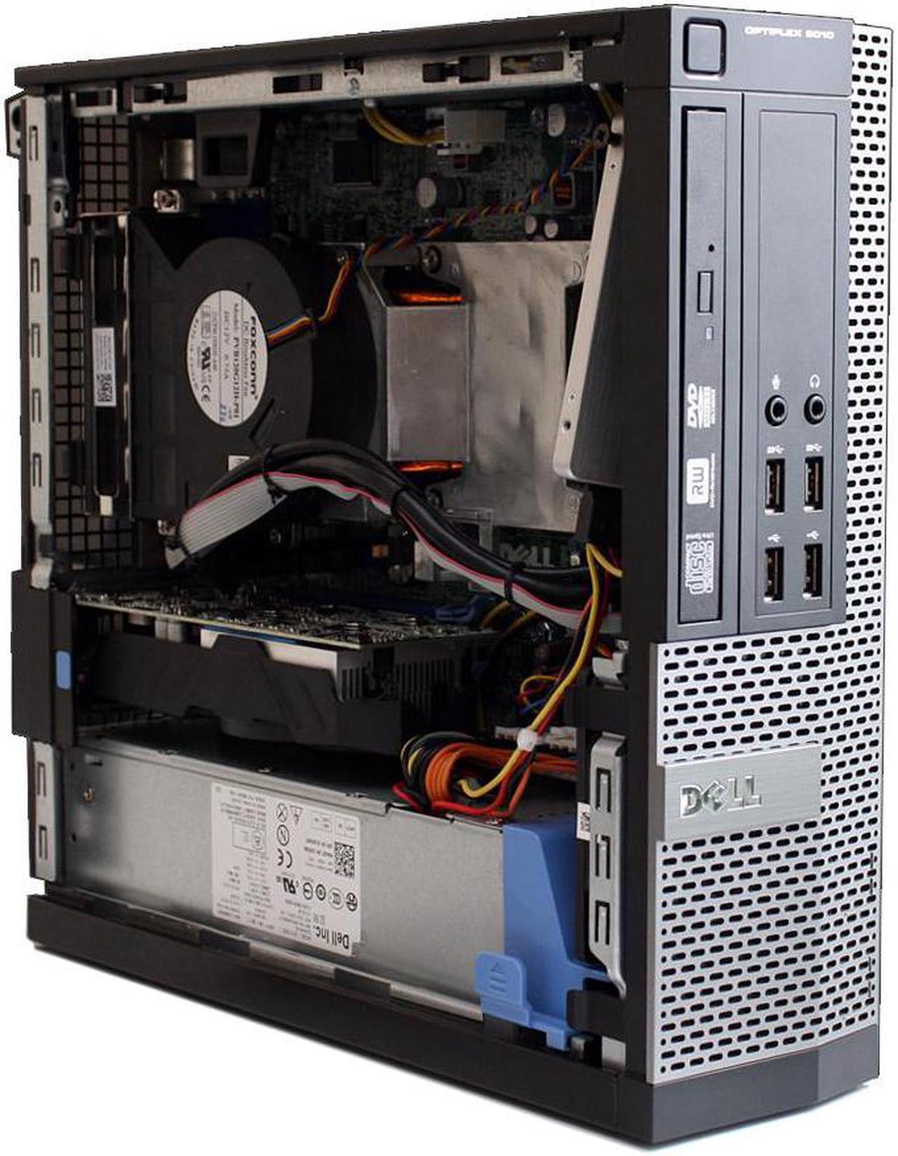 Alt view image 5 of 5 - Dell OptiPlex 9020, Small Form Factor, Intel Core i7-4770 @ 3.40 GHz, 8GB DDR3, NEW 128GB SSD, DVD-RW, Microsoft Windows 10 Pro 64-bit