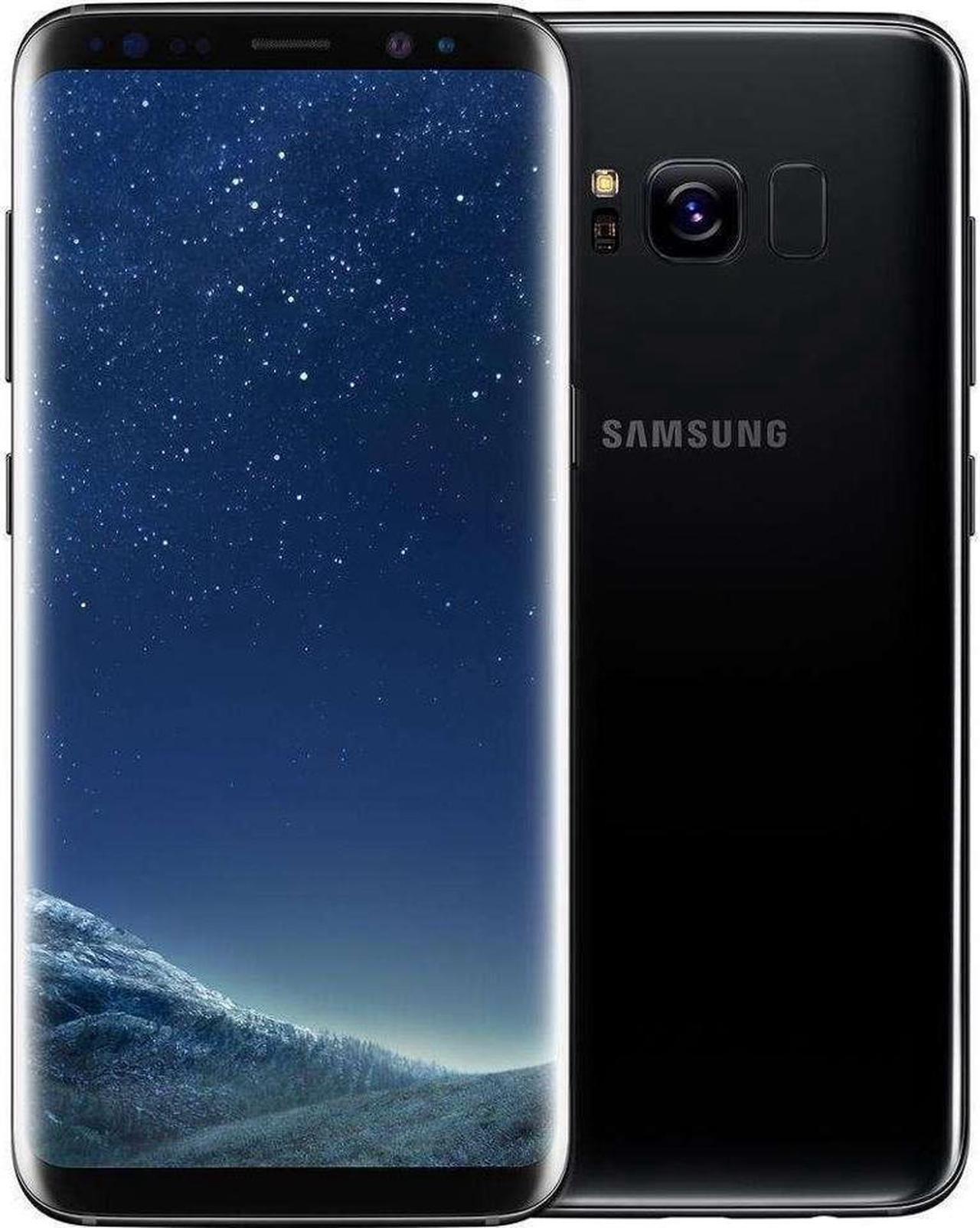Main image of Samsung Galaxy S8 SM-G950U (64GB / 4GB) GSM Unlocked Phone - 5.8" HD - 4G LTE - 12MP - Grade C (7/10) - BLACK COLOR - 2 DAYS DELIVERY