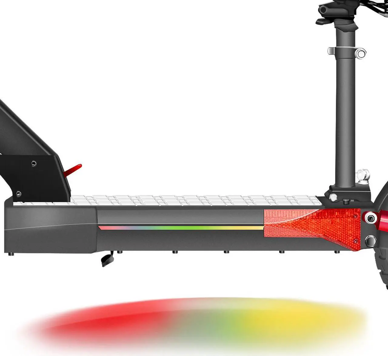Alt view image 7 of 7 - 10 inch Off-Road Foldable Electric Scooter For Adult With APP 500W 30mph 37miles