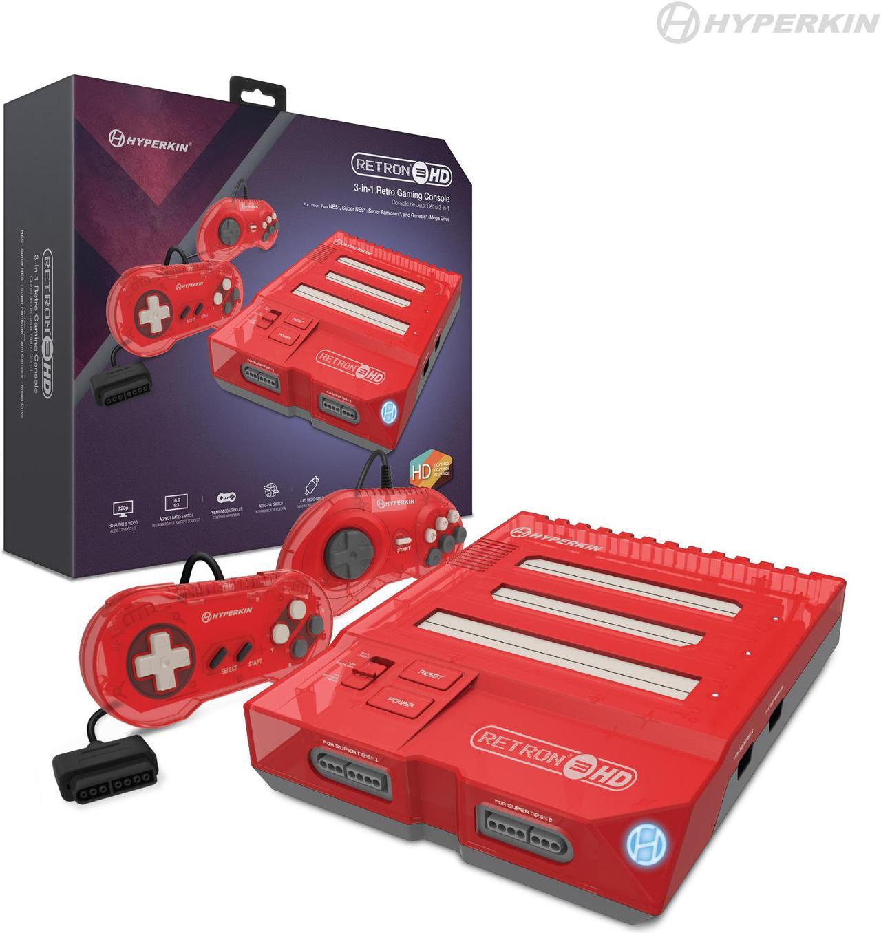 Alt view image 8 of 8 - Hyperkin RetroN 5: HD Gaming Console for GBA/ Gbc/ GB/ Super NES/ Super Famicom/ Genesis/ Mega Drive/ Master System (Hyp