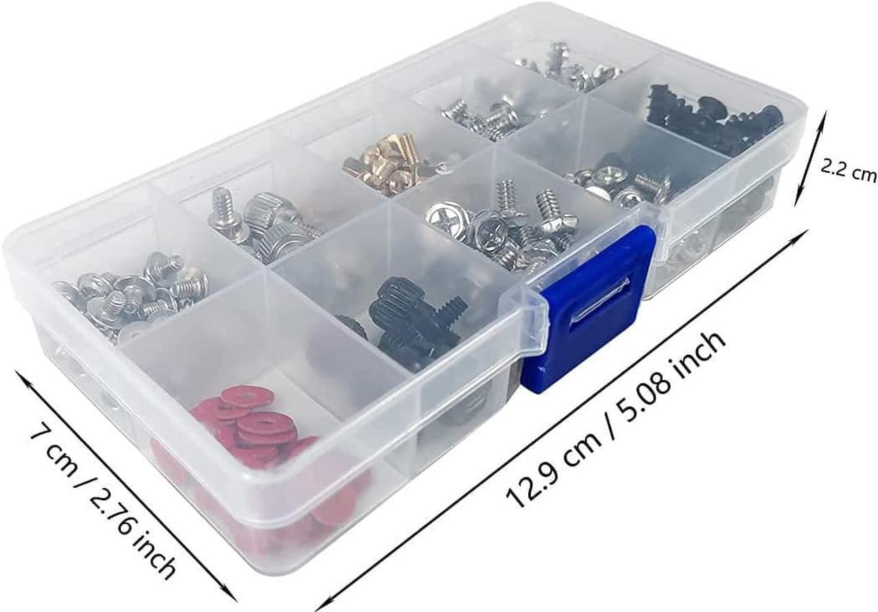 Alt view image 2 of 7 - 228pcs Computer PC Screws Kit w/case for Motherboard Case Fan Hard Disk Notebook