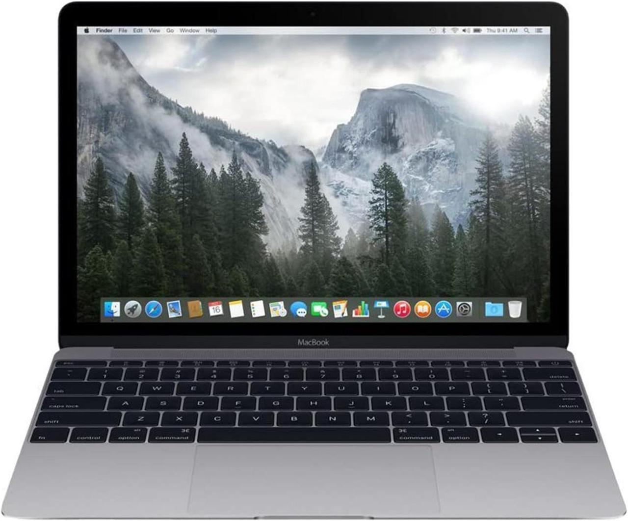 Apple MacBook Retina 12-inch Early 2015, Intel Core M-5Y51 1.10GHz, 8GB RAM, 512GB SSD, French Keyboard, Minor dent