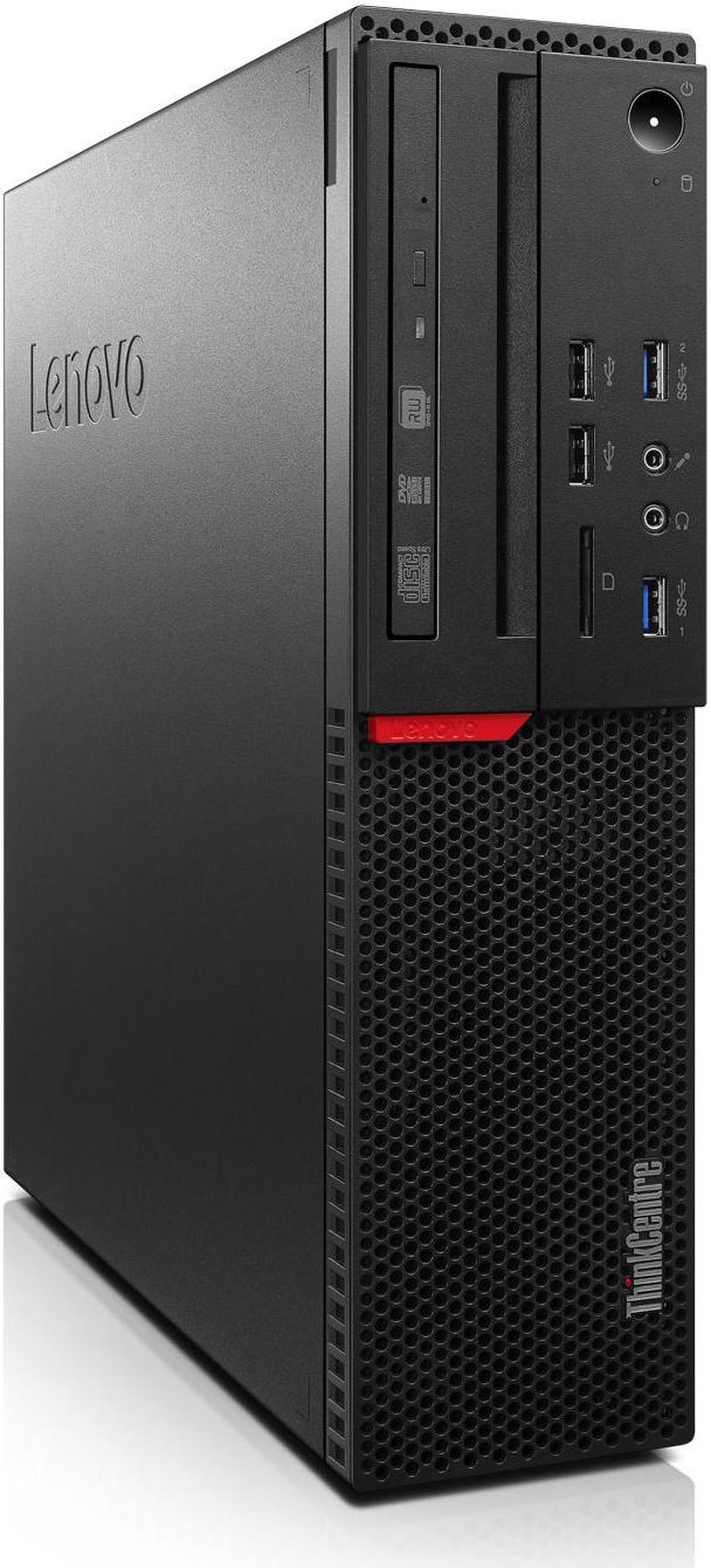 Lenovo ThinkCentre M900 SFF Desktop PC, Intel Quad Core i5-6500 3.20GHZ, 8GB RAM, 500GB SSD, Wi-Fi, Windows 10 Pro