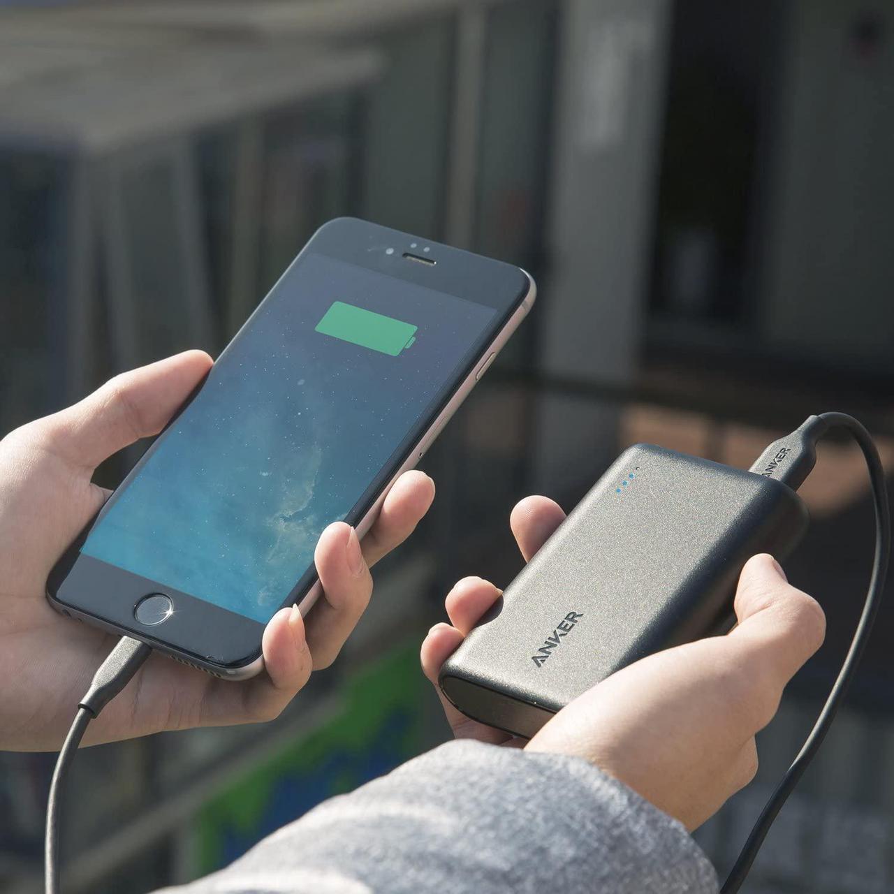 Alt view image 5 of 5 - PowerCore 10000 Portable Charger 10 000mAh Power Bank Ultra-Compact Battery Pack Phone Charger for iPhone 15/15 Plus/15 Pro/15 Pro Max  and More