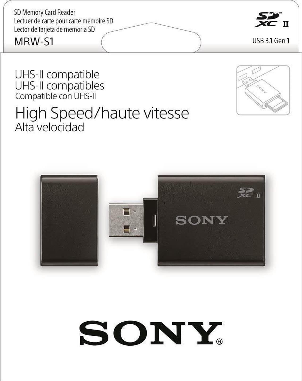 Alt view image 5 of 9 - Sony SD UHS-II USB Reader/Writer - MRW-S1