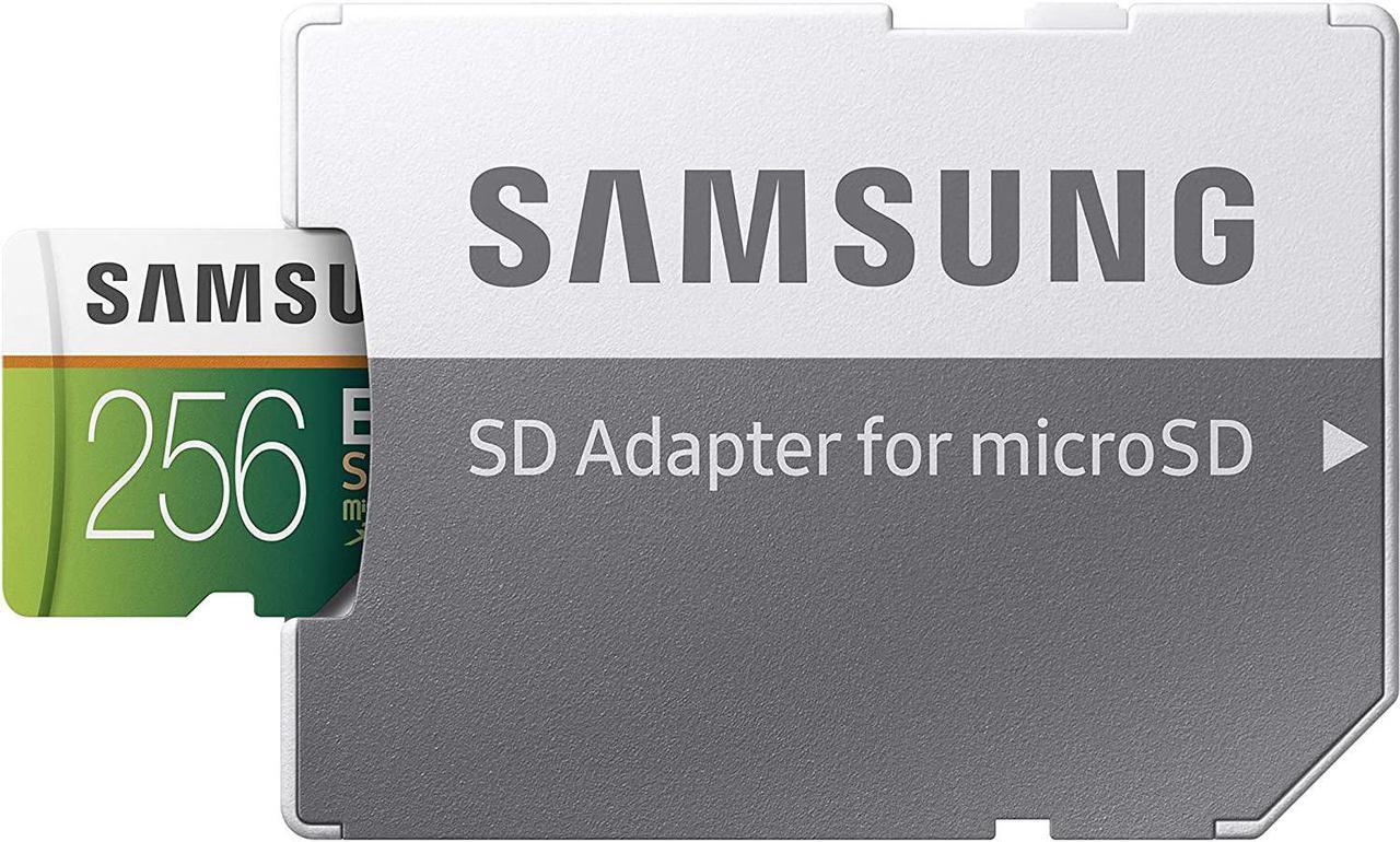 Alt view image 13 of 17 - Samsung 256GB 100MB/s (U3) MicroSDXC EVO Select Memory Card with Adapter (MB-ME256GA/AM)