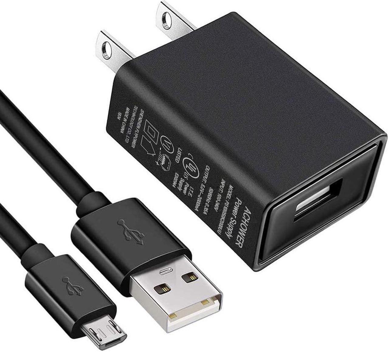 Main image of Fast Charger for Samsung Galaxy Phone - Galaxy J8 J7 J6 J5 J4 J3 J2 J1 Prime Pro, J7 Sky Pro, 2018 2017 2016, S6 S7 Edge, LG Q6 K7, Nexus 6 5, Moto G5 G4 E4 Charger with 5FT Cable Cord
