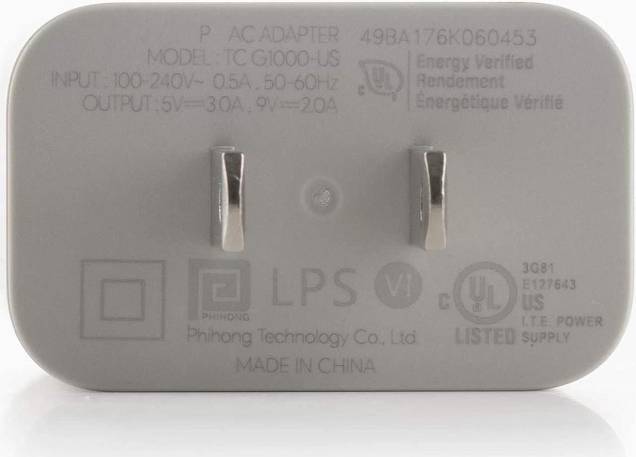 Alt view image 3 of 5 - OEM USB C Fast Charger Compatible Google Pixel 4 XL 4a / 3a XL / 3 / XL / 2, 18W 3A PD Power Adapter and 3 FT Type C to C Cable - OEM