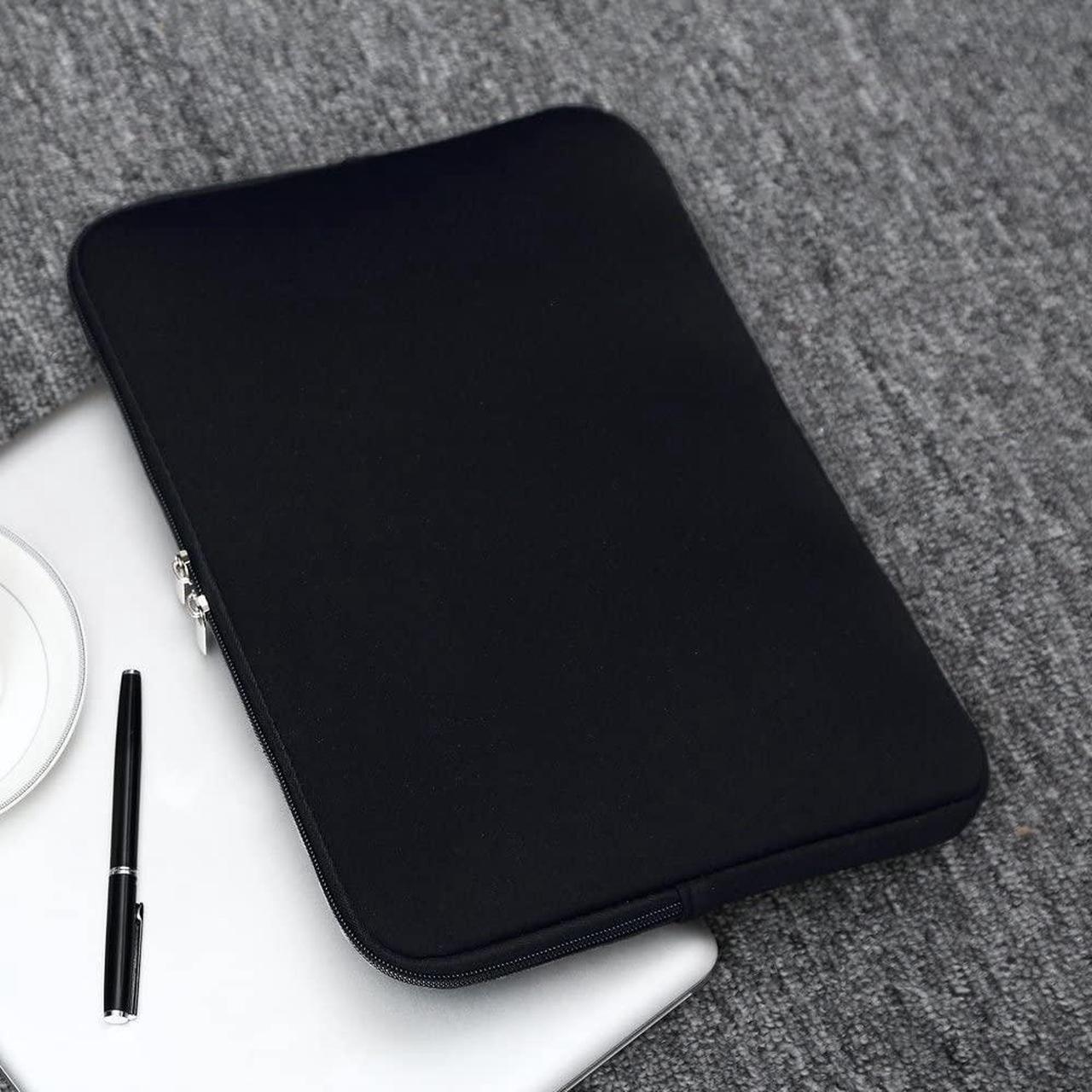 Alt view image 6 of 6 - RAINYEAR 14 Inch Laptop Sleeve Case Protective Soft Padded Zipper Cover Carrying Computer Bag Compatible with 14 Notebook Chromebook Tablet Ultrabook(Black)