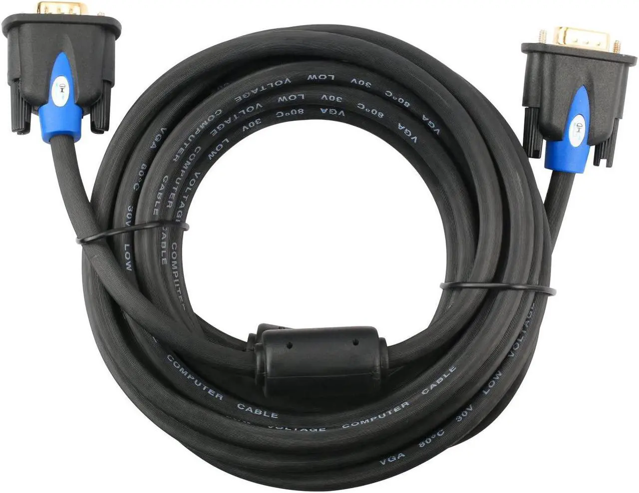 Alt view image 5 of 7 - VGA Cable, VGA to VGA HD15 Monitor Cable for PC Laptop TV Projector-15Feet