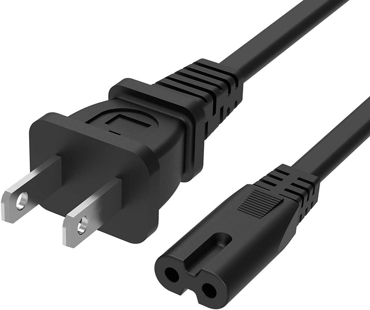 Main image of AC Power Cord Cable Compatible with Sony PS4 PS3 PS5 Playstation 5 4 3 Slim, PSP, PSV, Compatible with Xbox One S, Xbox One X, Xbox Series X/S Console Supply 4Ft Cable Replacement