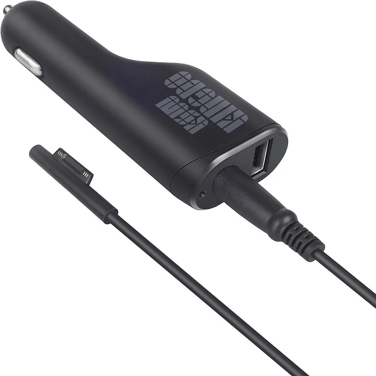 Main image of Surface Pro Car Charger Surface Laptop Car Charger, 36W 12V 2.58A Power Supply for Microsoft Surface Pro 3/4/5/6/Book/Go, Surface Laptop car Charger with USB 2.0 Port (5Ft Cord) Include Travel Case
