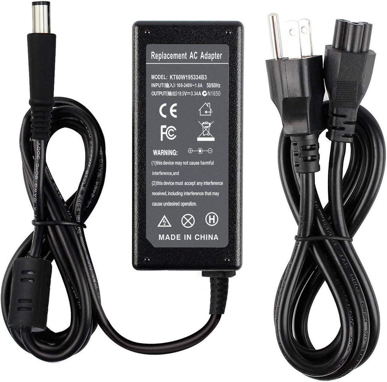 Main image of LA65NS2-01 Docking Station School Chromebook Charger for Dell Chromebook 11 3180 3189 3120 Inspiron 3521 3520 3531 3537 5447 5548 15R 5521 5537 5520 Latitude E7240 E7270 Laptop AC Adapter Power Supply