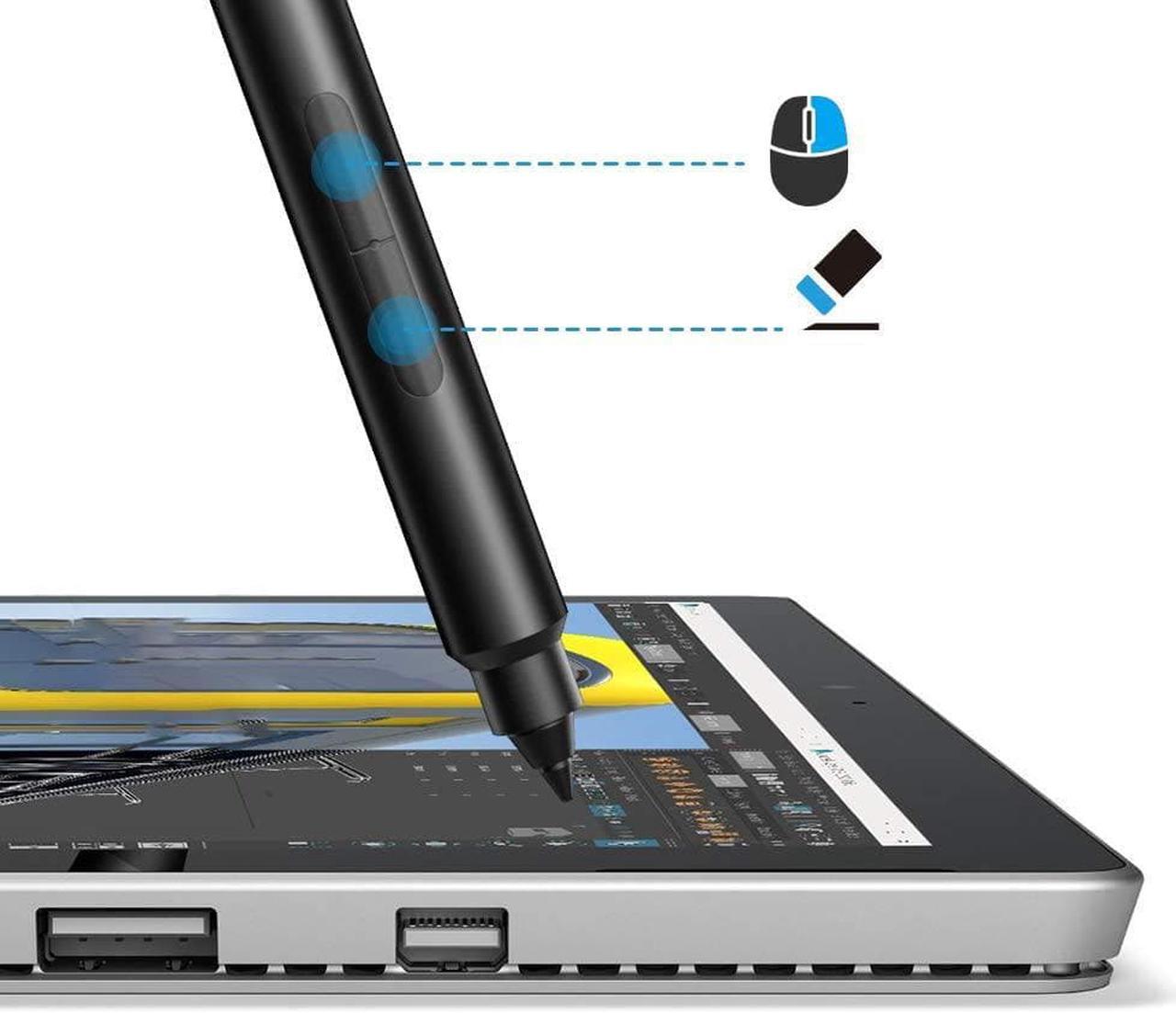 Alt view image 5 of 7 - Pen for Microsoft Surface Go 2-10.5”Touchscreen (8GB RAM, 128GB) Latest Model, Work with Microsoft Surface Laptop – Black
