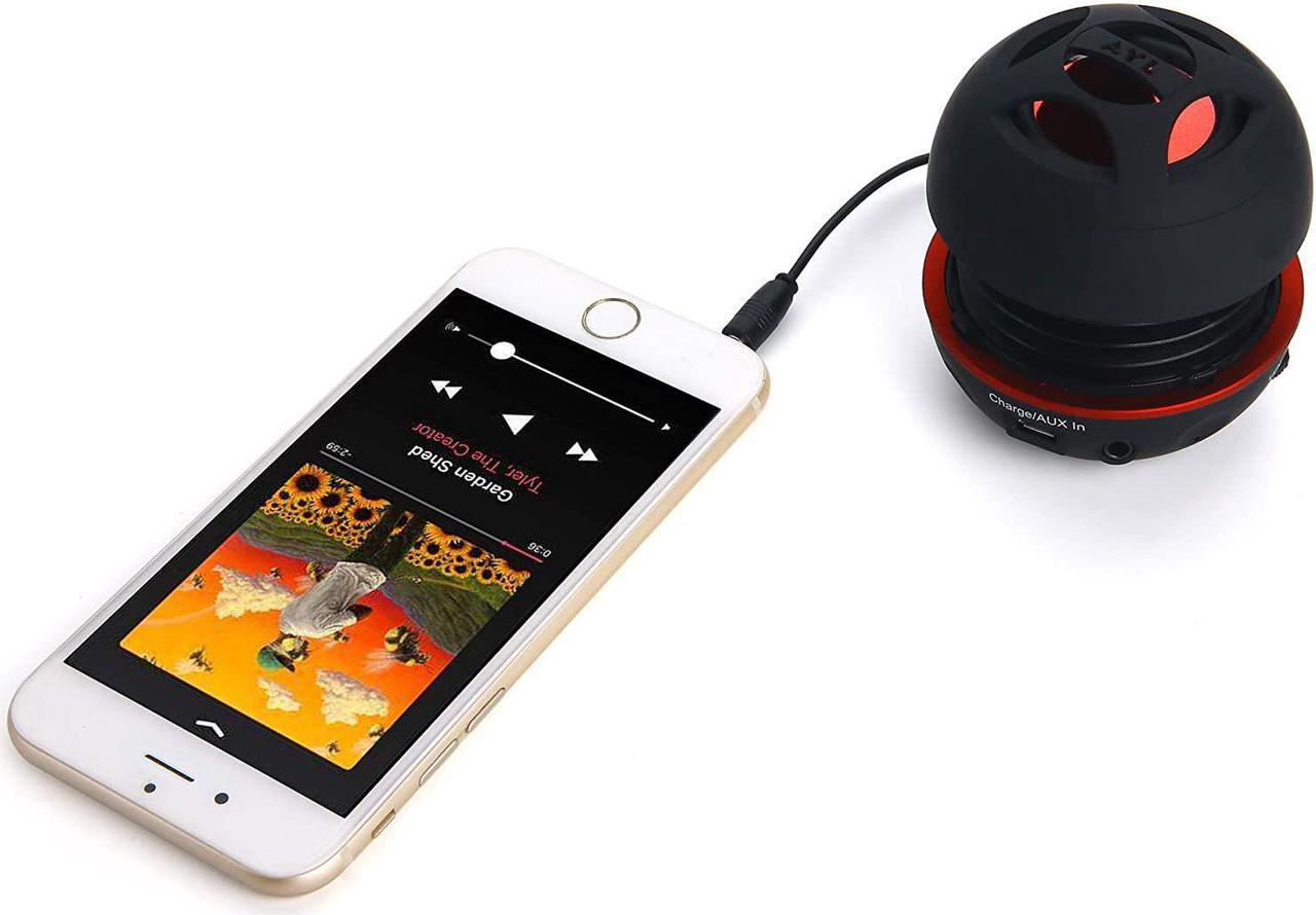 Alt view image 6 of 7 - AYL Mini Speaker System, Portable Plug in Speaker with 3.5mm Aux Audio Input, External Speaker for Laptop Computer, MP3 Player, iPhone, iPad, Cell Phone (Black)