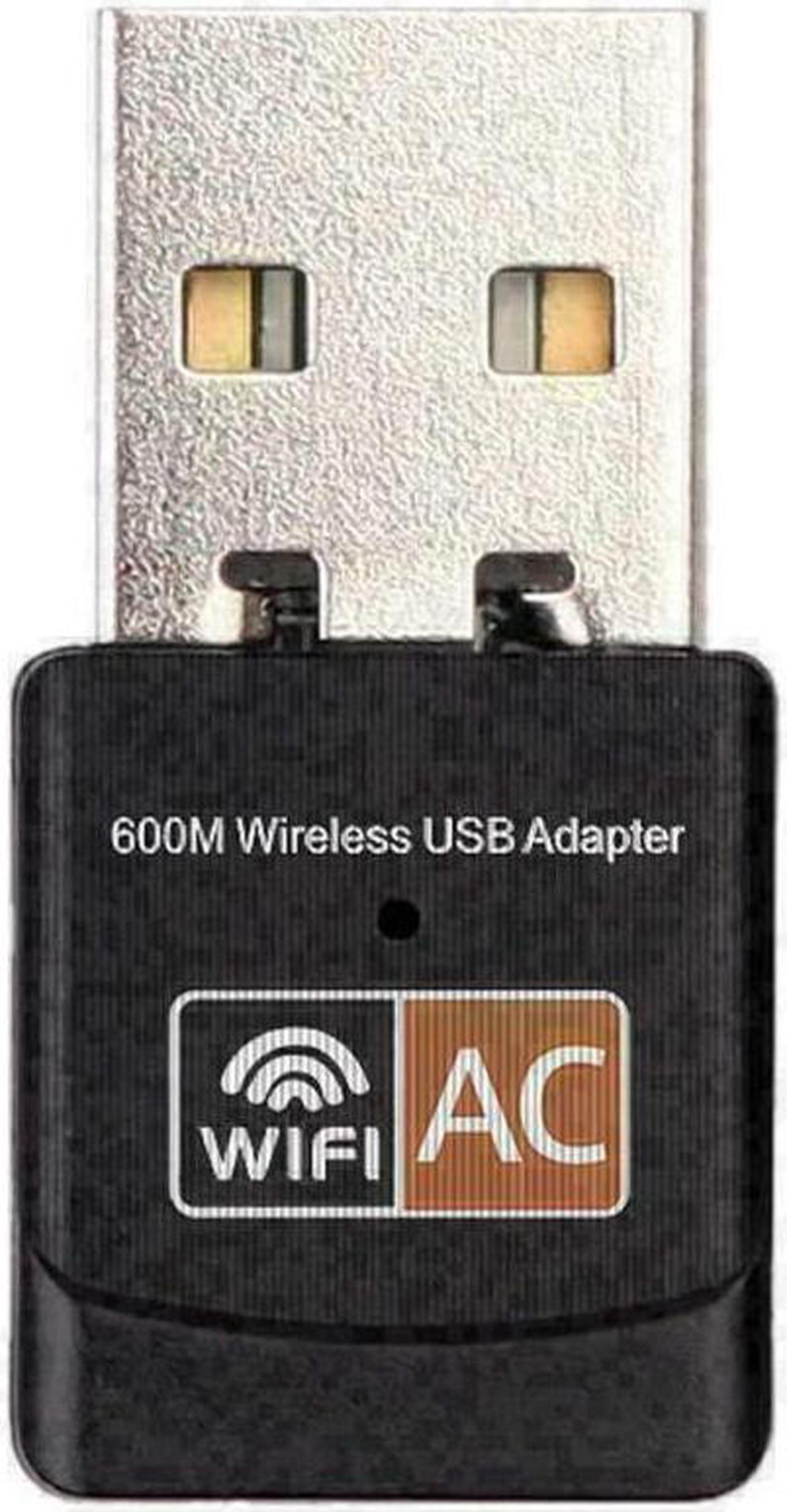 Alt view image 2 of 5 - USB WiFi Adapter, AC600 Mbps Dual Band 2.4/5Ghz Wireless USB Mini WiFi Network Adapter 802.11 Mini Wireless for Laptop/Desktop/PC, Support Desktop Laptop MAC Book Windows Notebook