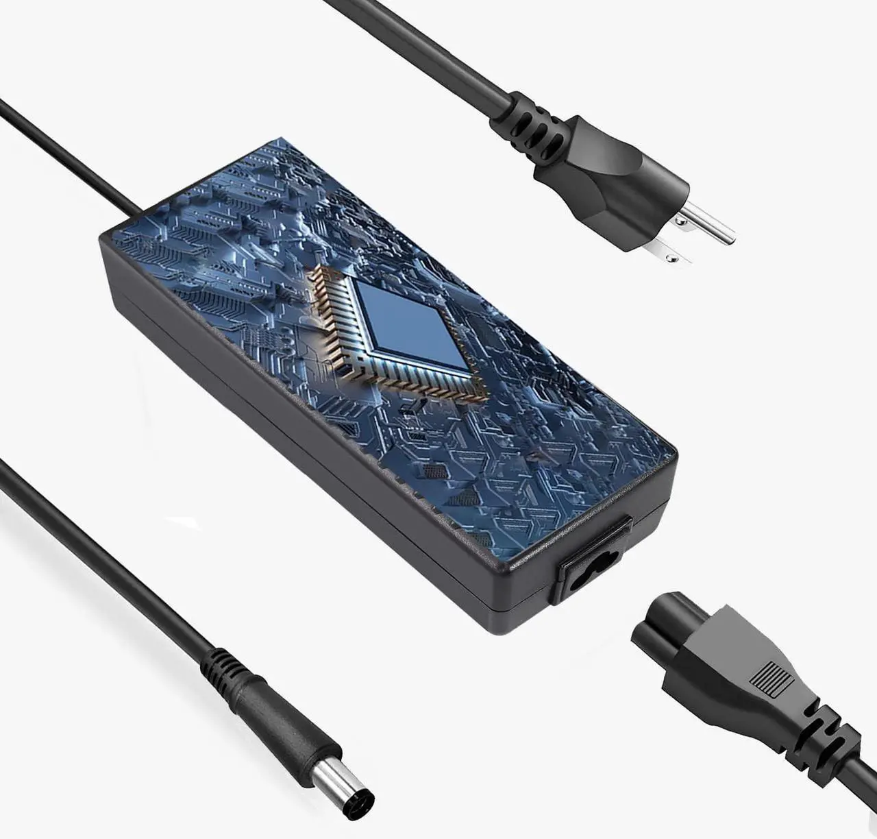 Alt view image 5 of 7 - PA-4E 130W 19.5V 6.7A DA130PE1-00 JU012 CM161 Laptop AC Adapter Charger for Dell 15 7000 7559,Docking Station XPS 15(L502x) 17(L702x) Alienware 13 R2 DA130PE1-00 Gaming Power Supply Cord