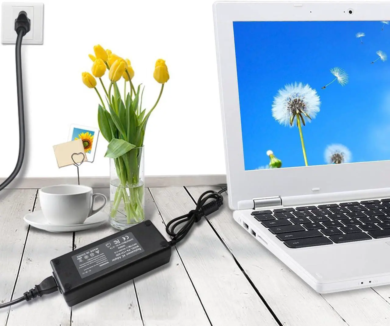 Alt view image 7 of 7 - PA-4E 130W 19.5V 6.7A DA130PE1-00 JU012 CM161 Laptop AC Adapter Charger for Dell 15 7000 7559,Docking Station XPS 15(L502x) 17(L702x) Alienware 13 R2 DA130PE1-00 Gaming Power Supply Cord