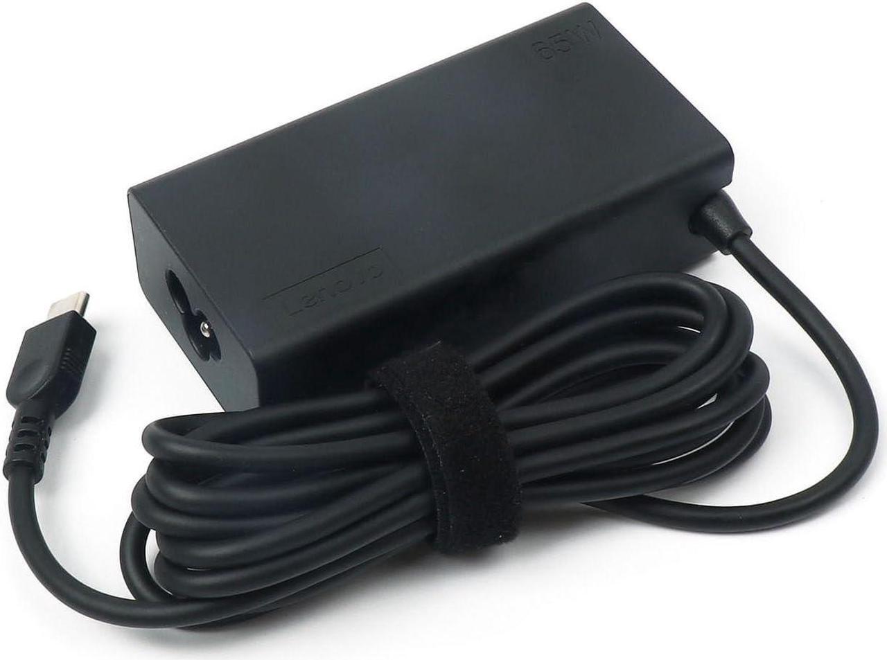 Alt view image 3 of 7 - Laptop Charger 65W Watt USB Type C(USB-C) AC Power Adapter - ThinkPad X1 Carbon Gen 11 E16 ADLX65YDC3E