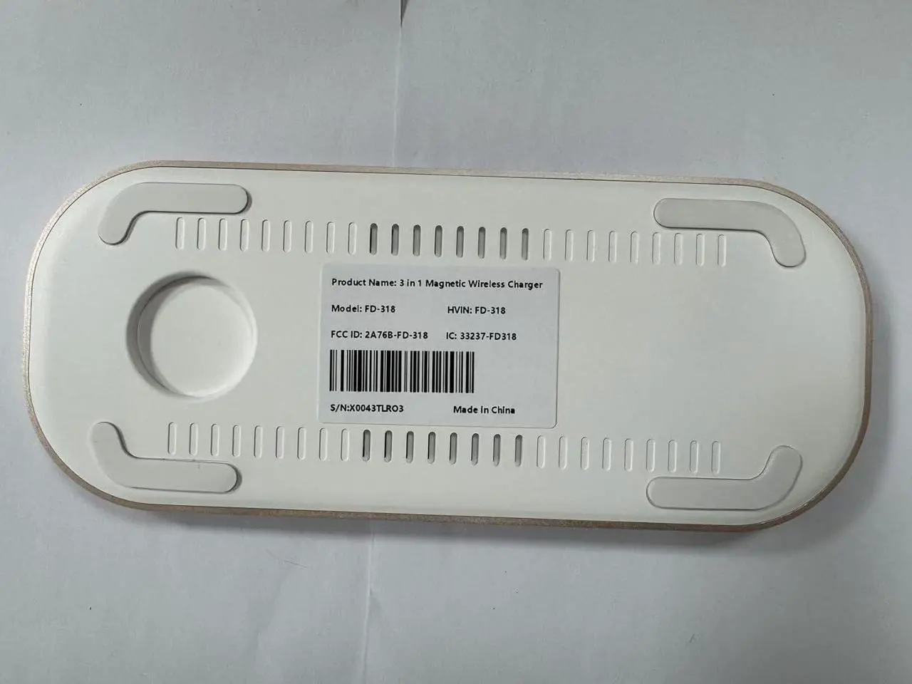 Alt view image 7 of 7 - 3 in 1 Wireless Charger for iPhone Foldable Charging Station for Magsafe for iPhone 16/15/14/13/12/Pro Max/Pro/Mini/Plus Apple Watch 10/9/8/7/SE/6/5/4/3/2/1/Ultra2/Ultra /2/3/4 (Golden)