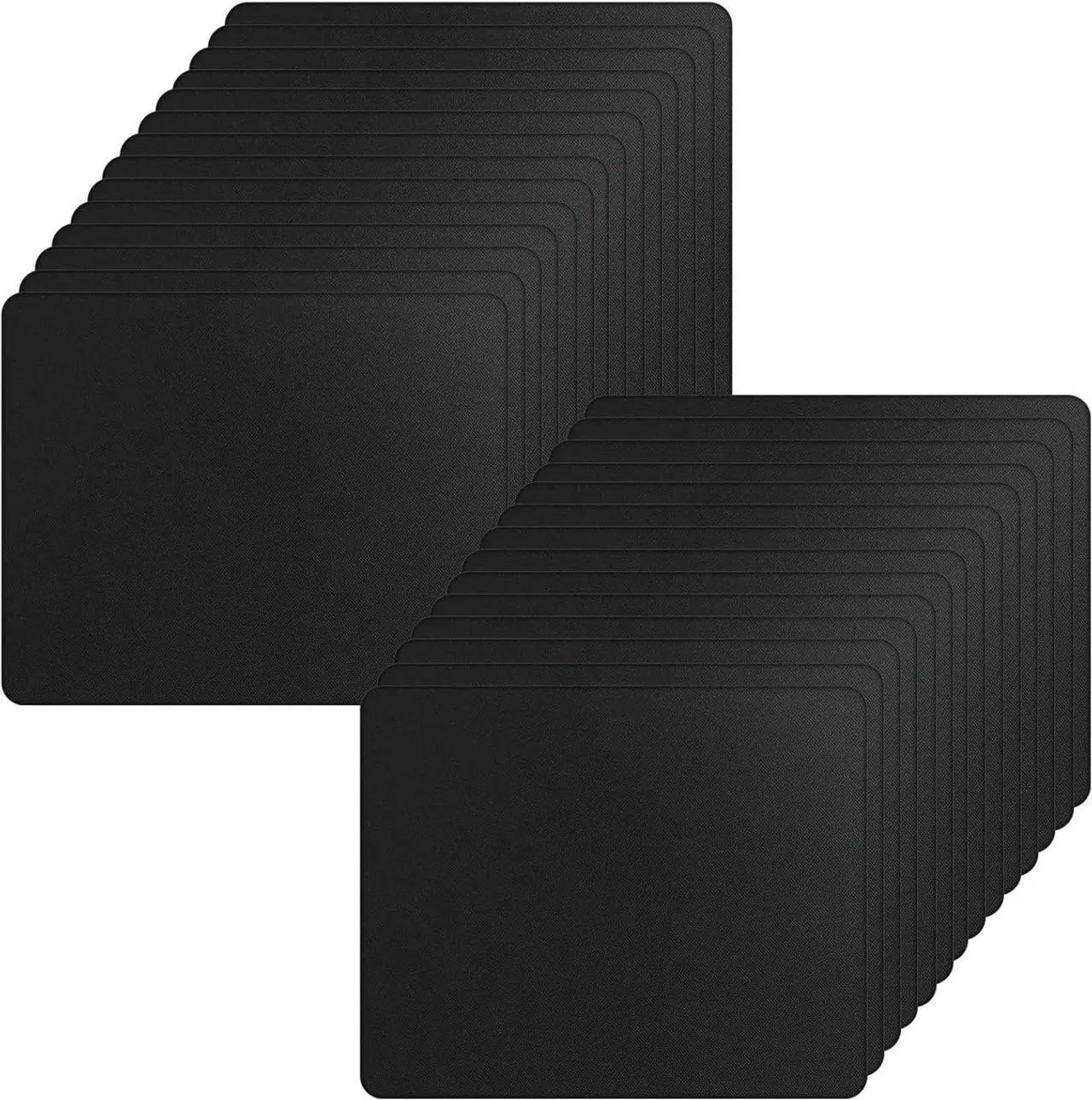 Main image of 50 Pack Mouse Pad Bulk Computer Mouse Pad Gaming Mouse Pad for Computers Laptop Office Christmas Thank You Gifts with Non Slip Rubber Base(7.09 x 8.66 Inch Black)