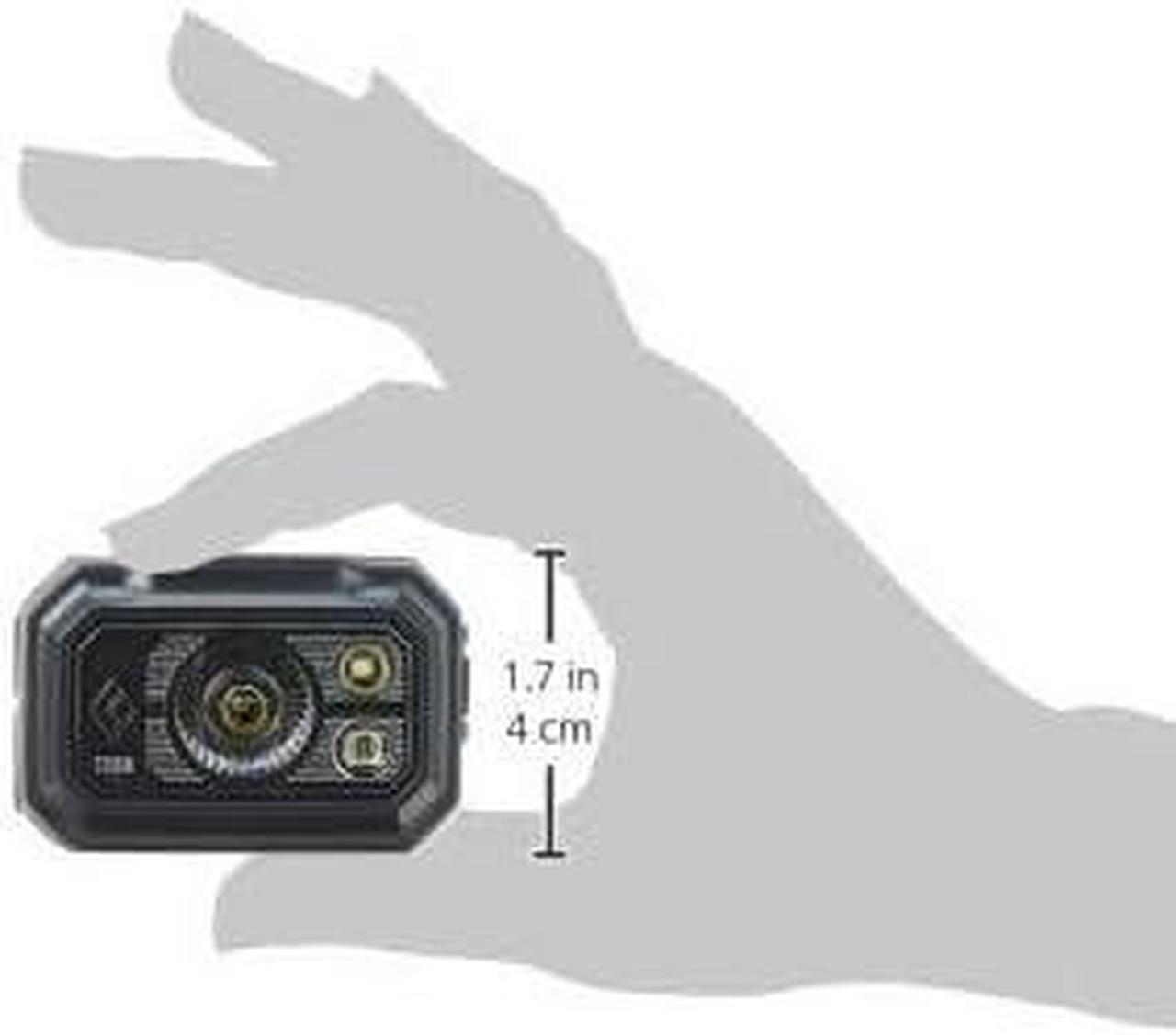 Alt view image 2 of 2 - Storm 400 LED Headlamp, Waterproof and Dimmable Battery Powered Headlamp for Camping, Hiking, Hunting, Fishing, Work with Red Light Headlamp Mode, Graphite