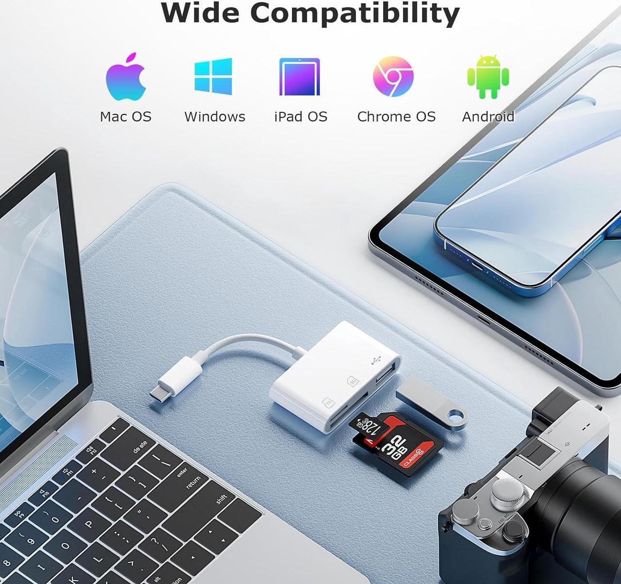Alt view image 7 of 7 - 2-in-1 Micro USB to USB Adapter (OTG Cable + Power Cable) for Fire Stick PlayStation Classic and More - 2 Pack