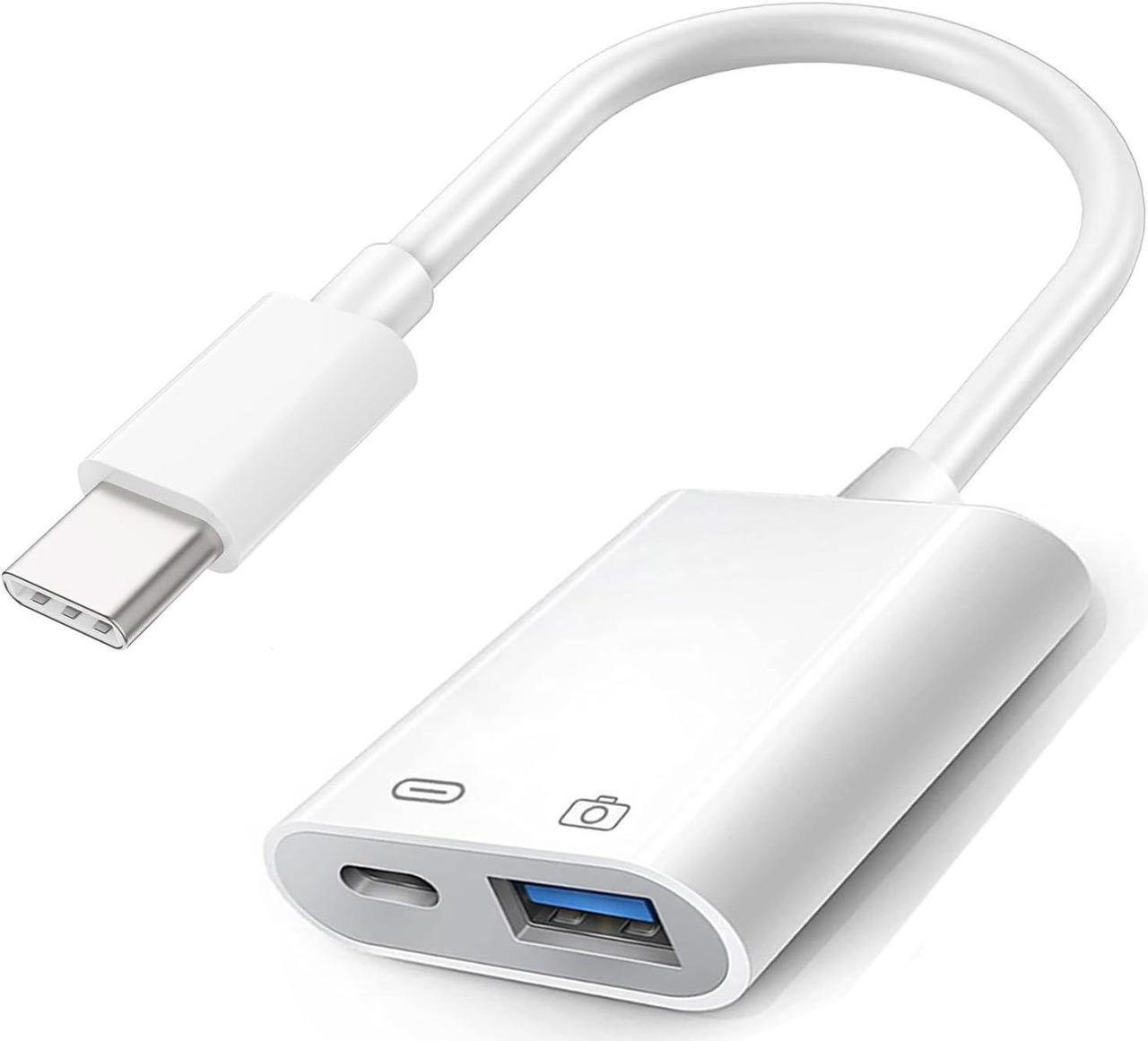 Main image of Micro USB OTG Power Adapter 2 in 1 Micro USB Male to USB 2.0 Female 90 Degree Right Angled Connector Adapter