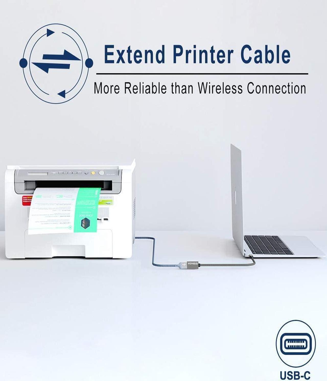 Alt view image 4 of 7 - USB C to USB 3.0 Adapter 5.9ft Type C Male to USB A Female Adapter USB-C to USB Adapter OTG Cable to USB Adapter Compatible with iPhone 16 15 14 13 Plus Pro Max iPad MacBook Pro/Air 2023 Galaxy S24