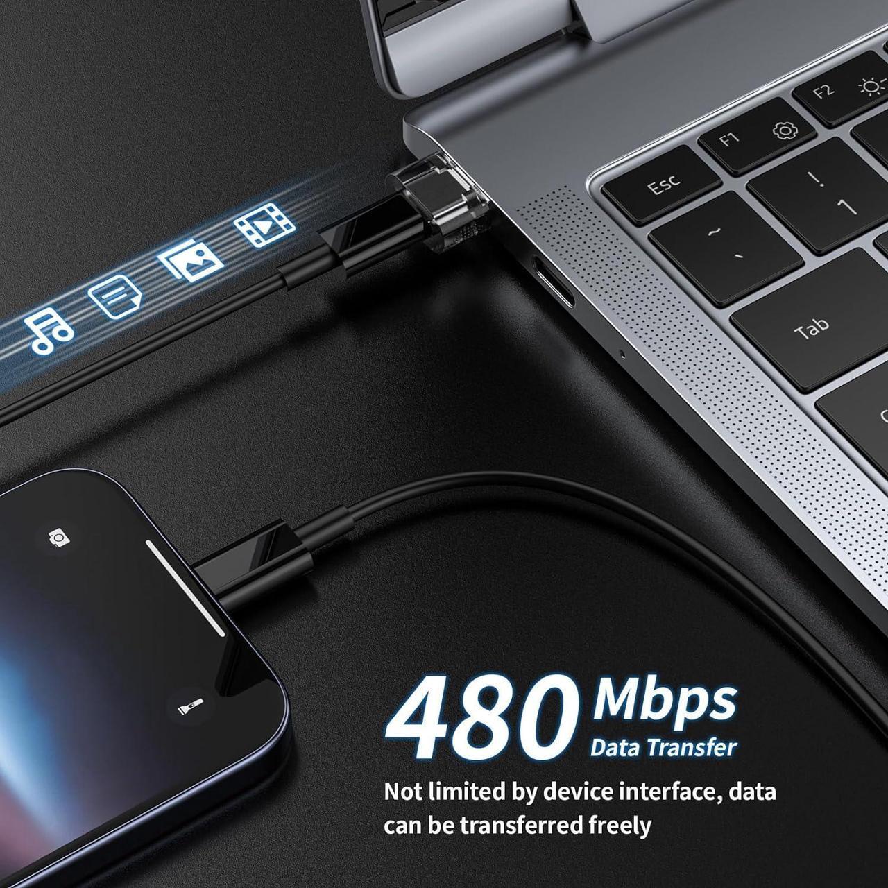 Alt view image 4 of 6 - USB-A to USB-C Adapter 10 Pack USBC Female to A Male OTG Charger USB to USBC Converter for iPhone 15 Plus Pro Max/Apple Watch Ultra iWatch/AirPods/iPad Air/Car/Galaxy S24 S23 S22 Ultra