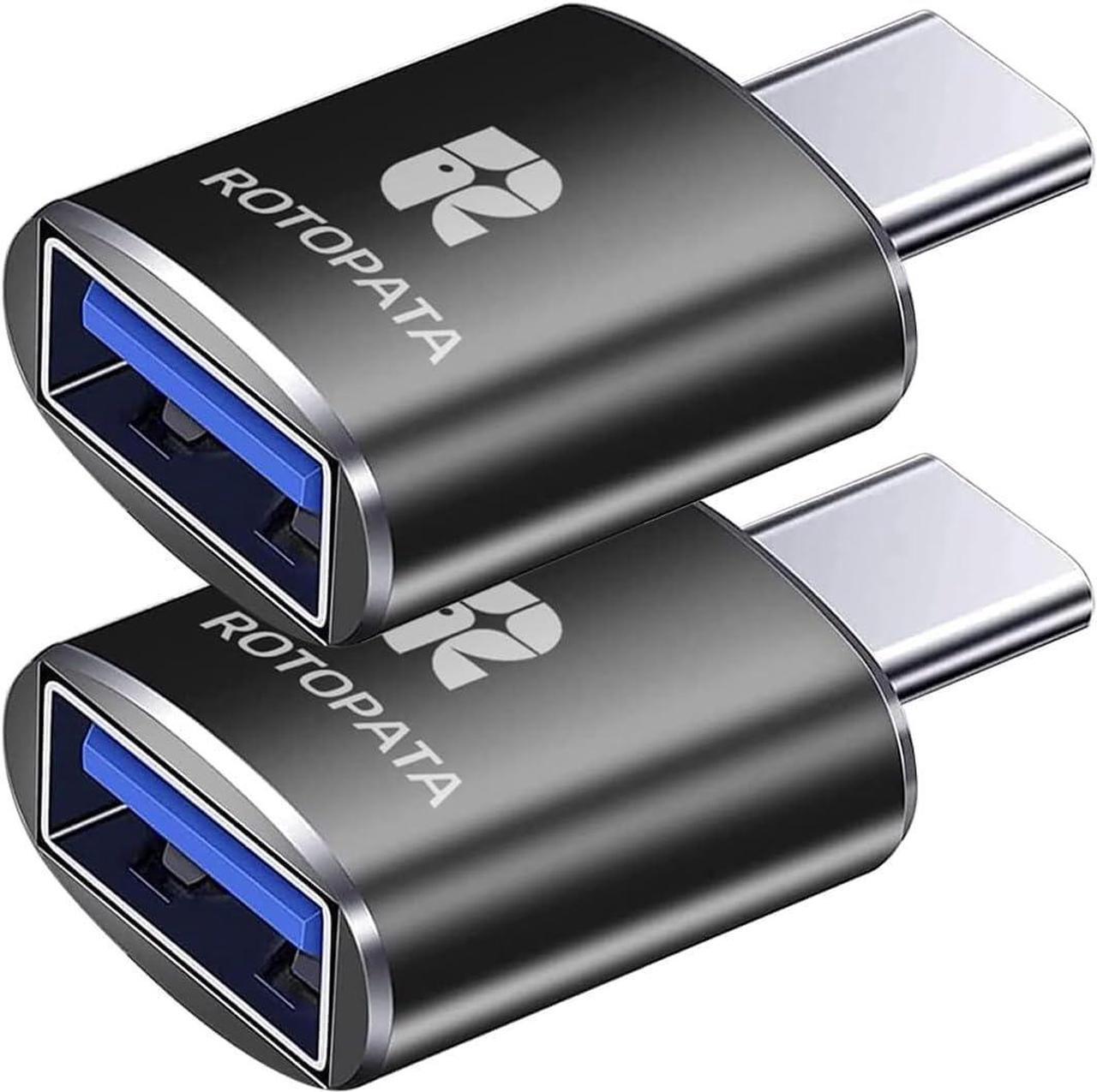 Main image of 4 Pack USB to USB C Adapter USB C to USB 3.0 Female OTG Adapter for MacBook Pro2019 MacBook Air 2020 iPad Pro 2020 and Other Type C Devices